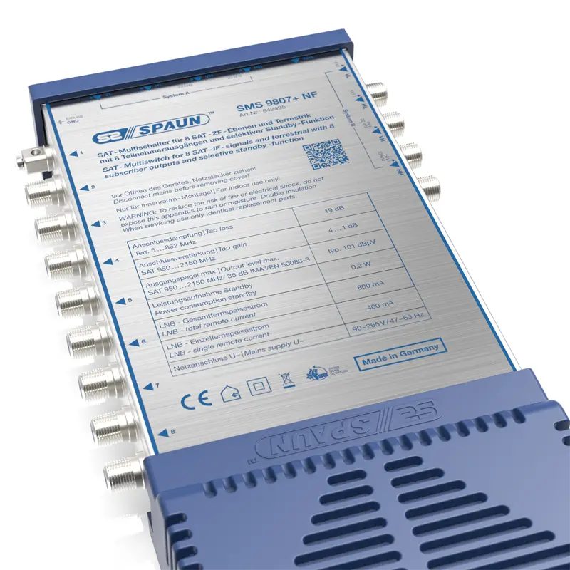 Spaun SMS 9807+ NF - Multiswitch Spaun SMS 9807+ NF - Multiswitch